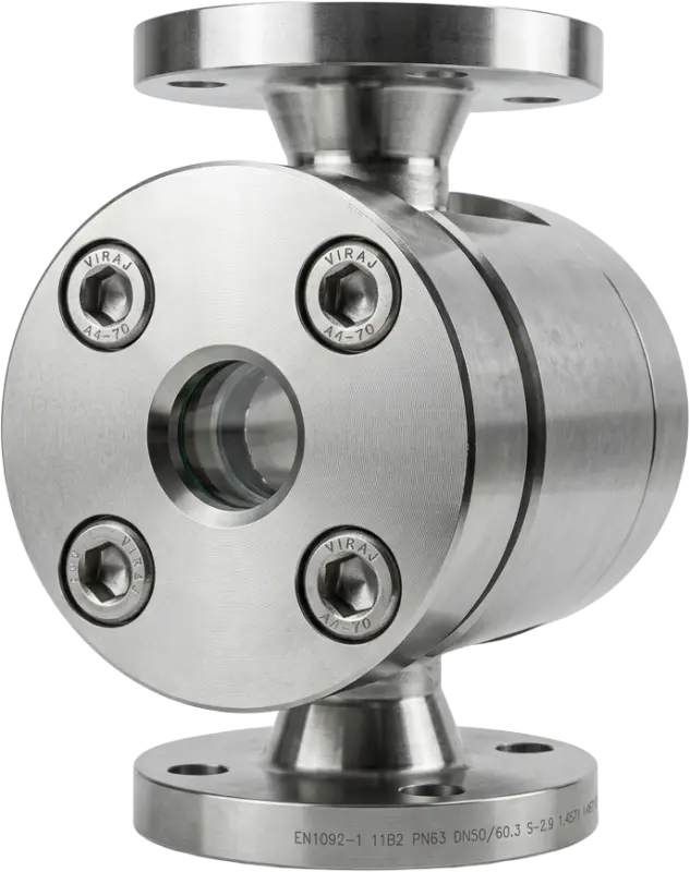 Yüksek Basınçlı Akış Gözetleme Camı Tip 520A Class 300/1500 lbs - METALGÖZ