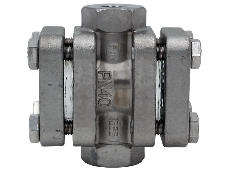 Akış Gözetleme Camı Tip 551 PN 16/40 - Paslanmaz Flanşlı Gözetleme Camı (MG-551) - METALGÖZ
