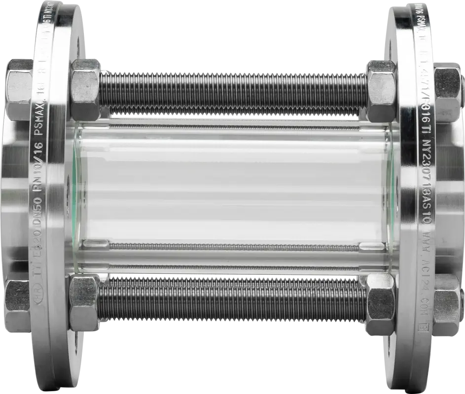 Cam Halkalı Gözetleme Camı Tip 620A Class 150 - Paslanmaz Flanşlı Gözetleme Camı (MG-620A) - METALGÖZ