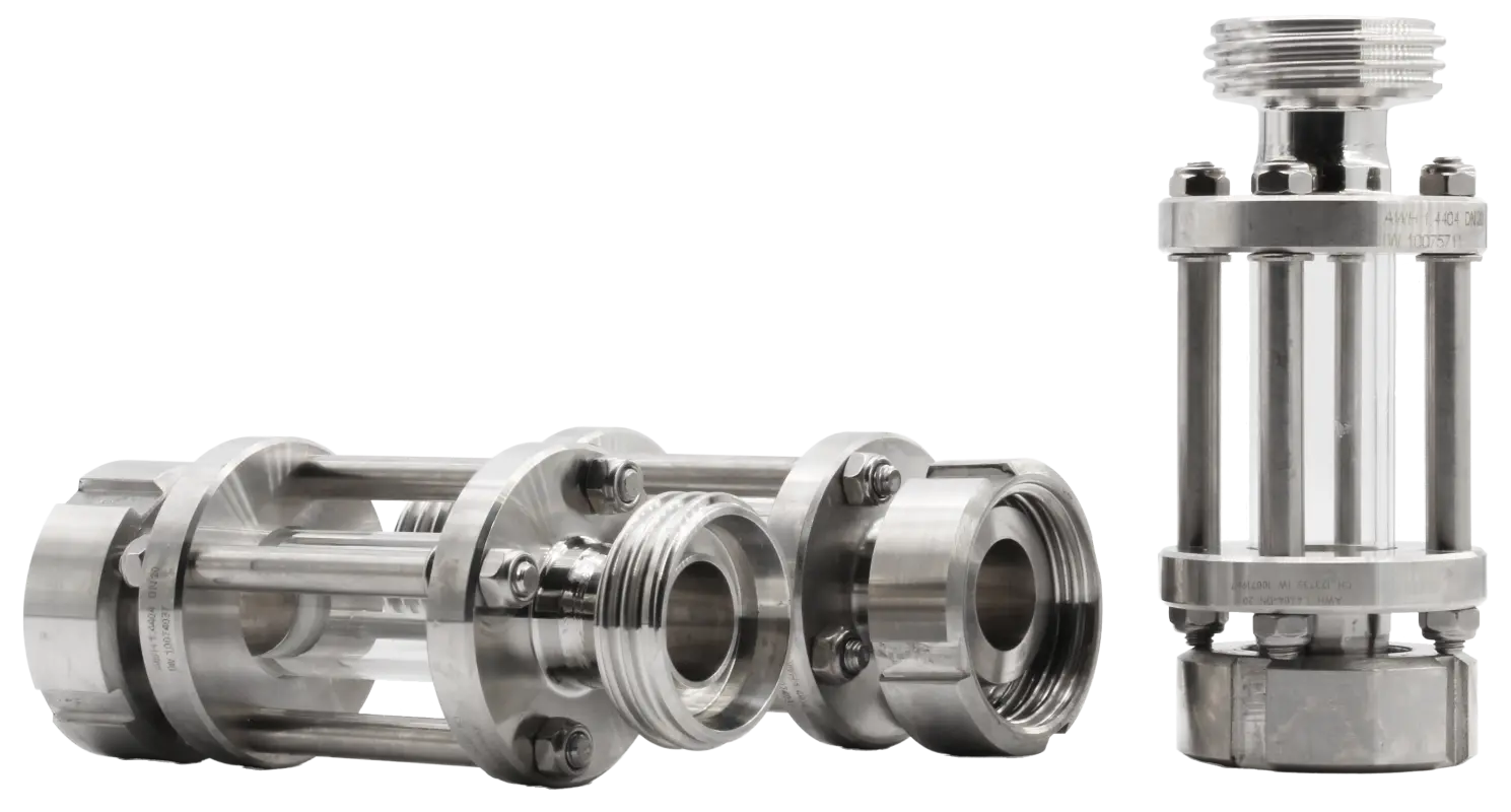 Cam Halkalı Gözetleme Camı Tip 650 PN 10 - Paslanmaz Flanşlı Gözetleme Camı (MG-650) - METALGÖZ