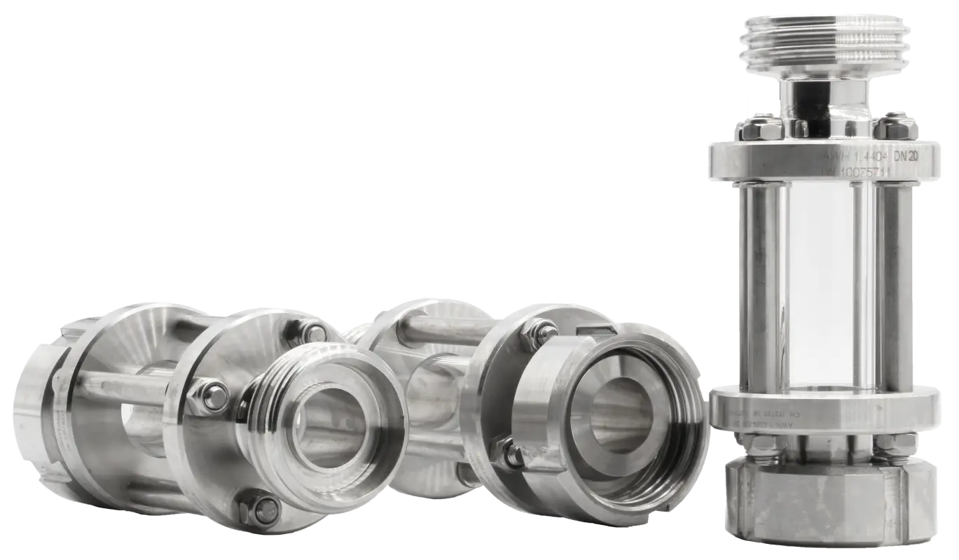 Cam Halkalı Gözetleme Camı Tip 650 PN 10 - Paslanmaz Flanşlı Gözetleme Camı (MG-650) - METALGÖZ