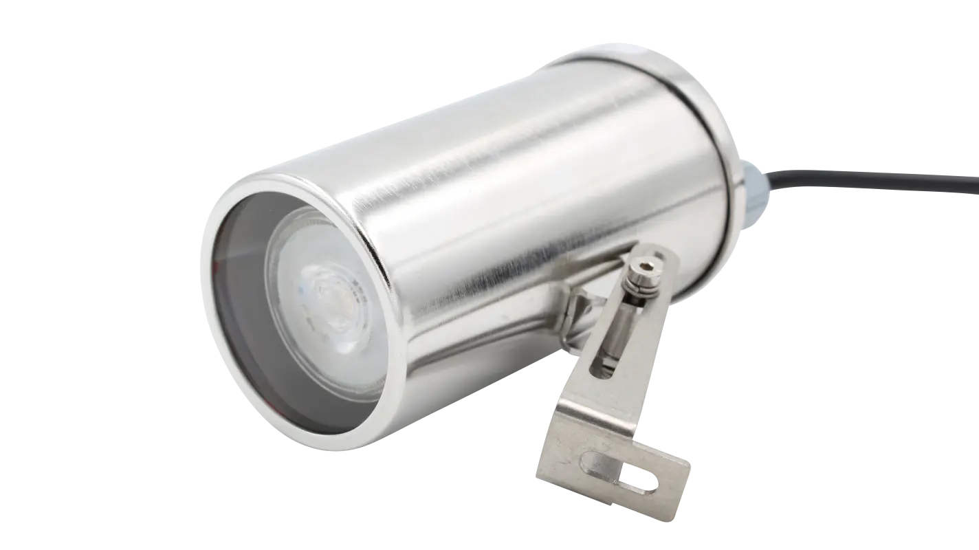 LED Aydınlatmalar - Paslanmaz Flanşlı Gözetleme Camı (MG-LED) - METALGÖZ
