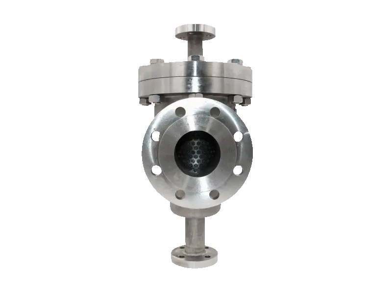 Pot Tipi Tortu Tutucu DN50 - DN600 - PN2.5 - PN63 - Paslanmaz Flanşlı Gözetleme Camı (MG-POT) - METALGÖZ