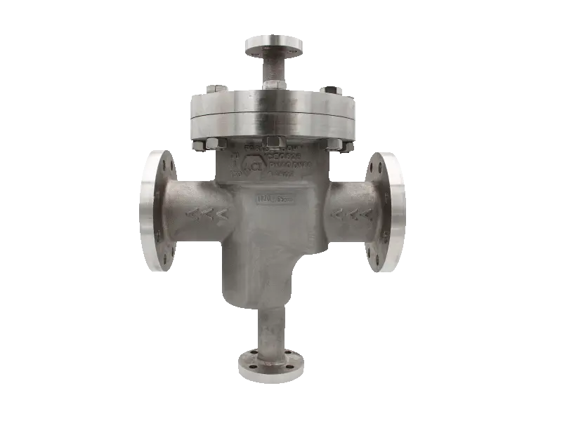 Pot Tipi Tortu Tutucu DN50 - DN600 - PN2.5 - PN63 - Paslanmaz Flanşlı Gözetleme Camı (MG-POT) - METALGÖZ