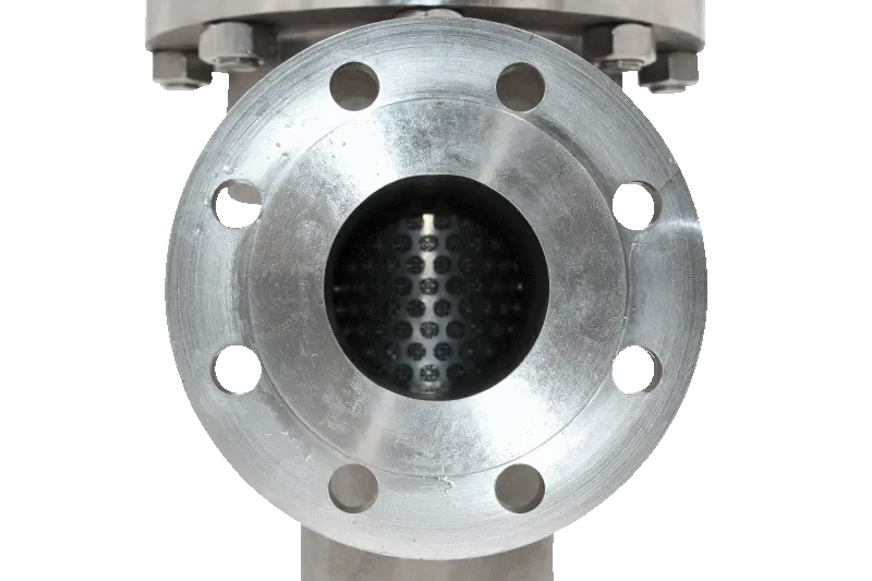 Pot Tipi Tortu Tutucu DN50 - DN600 - PN2.5 - PN63 - Paslanmaz Flanşlı Gözetleme Camı (MG-POT) - METALGÖZ
